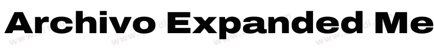 Archivo Expanded Med字体转换